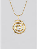 Handmade chunky Celtic Spiral Necklace