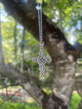 Handmade Intricate Celtic Cross Necklace