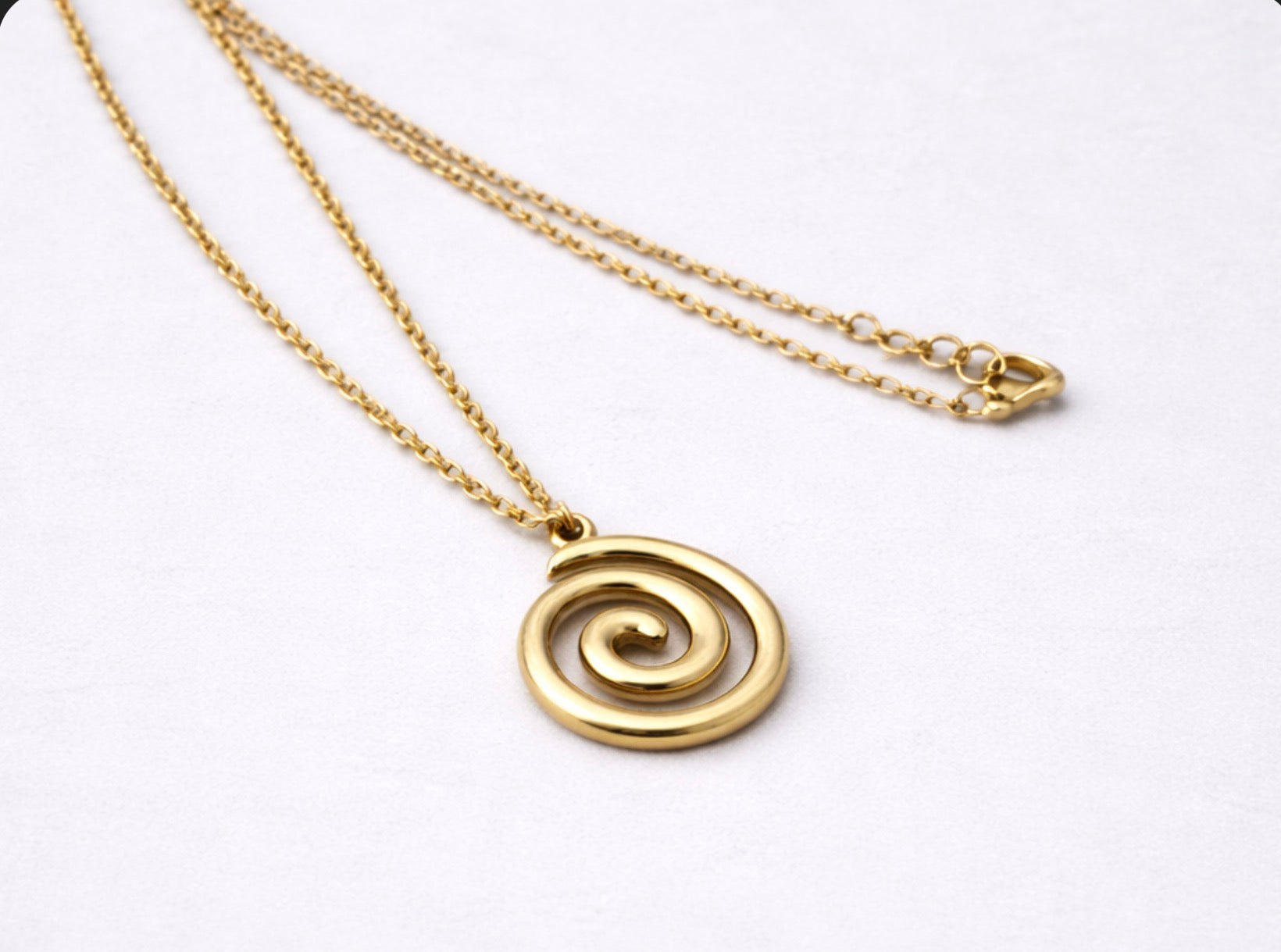 Handmade Celtic Spiral Necklace