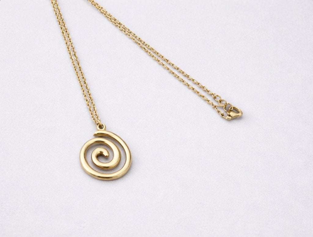 Handmade Celtic Spiral Necklace