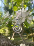 Handmade Celtic spiral necklace 2